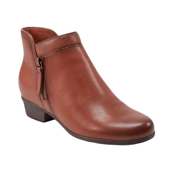 Rockport Women's Carly Side Zip Ankle Boot Size 9.5 NEW - Picture 1 of 12